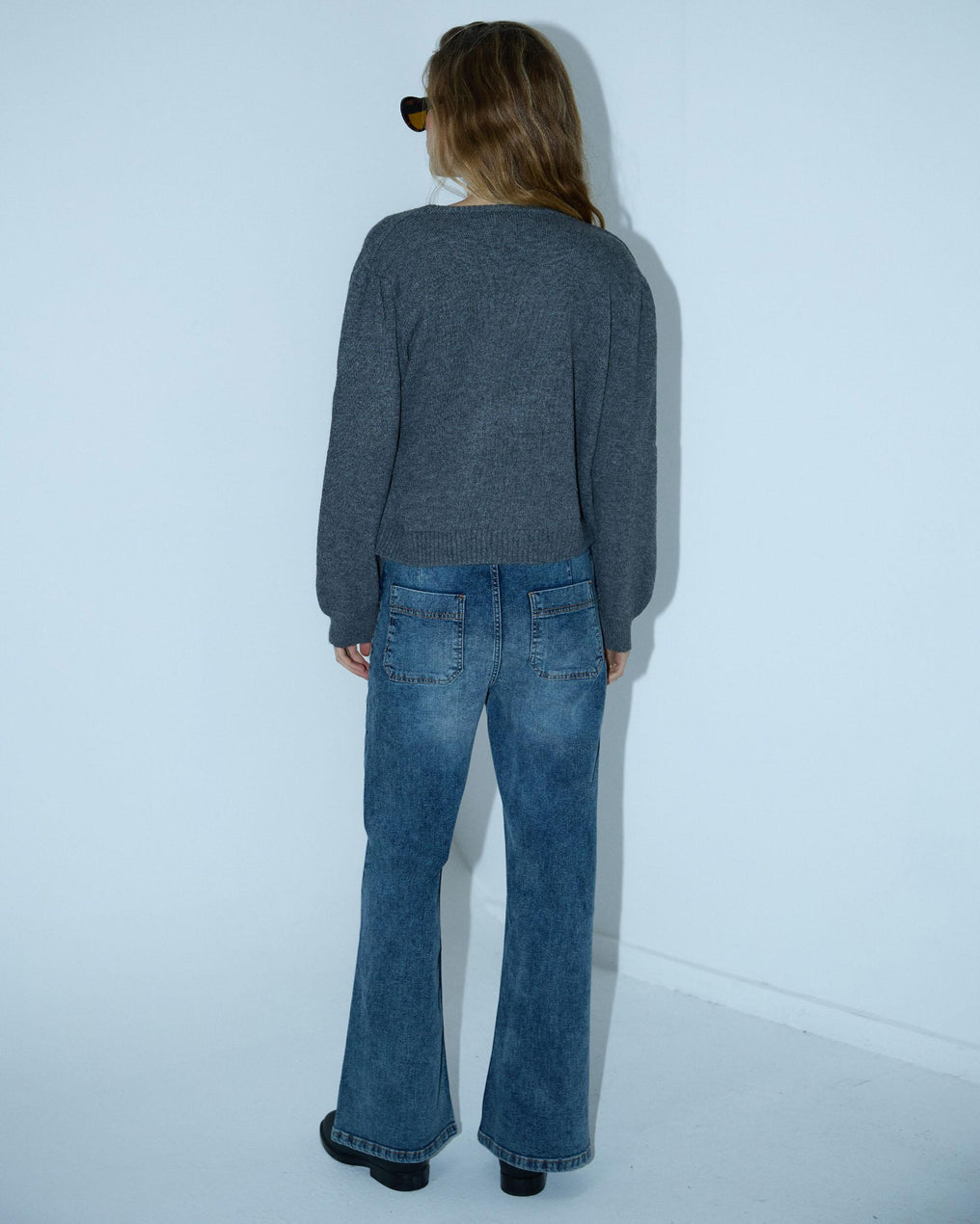 Jeans Belt Washers Blue