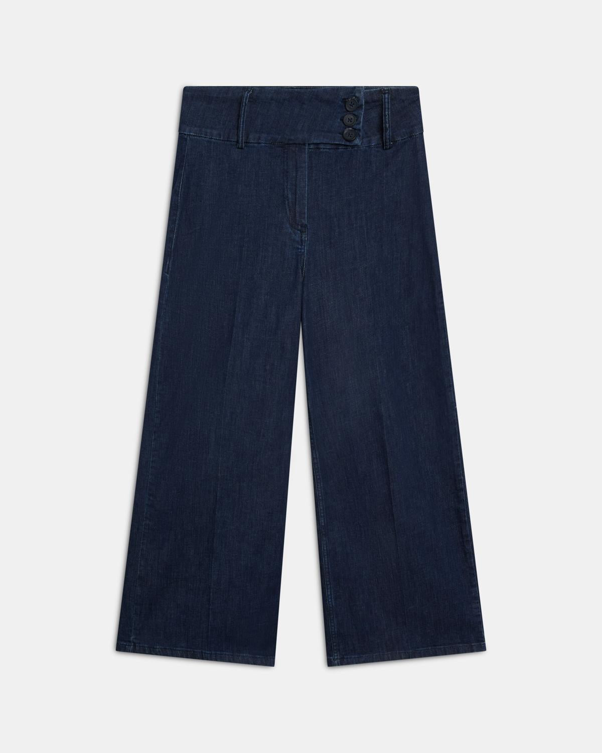 Jeans Triple Cinturilla Azul