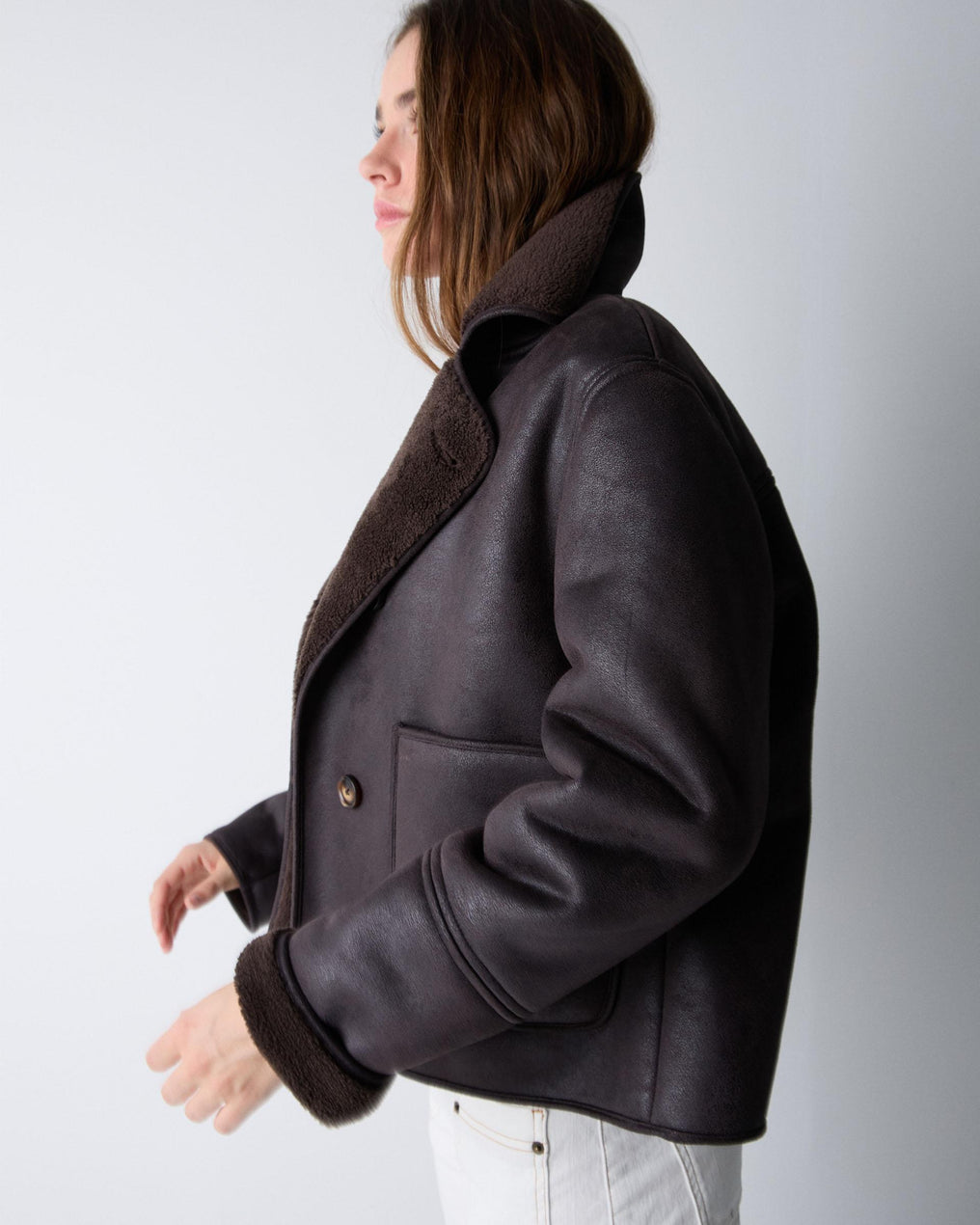 Brown Double-Sided Coat