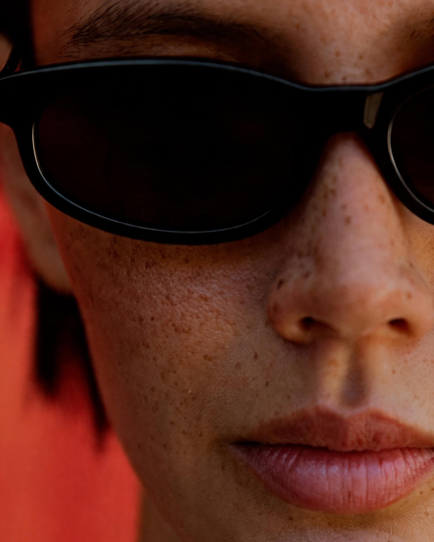 Óculos Ovalados Preto