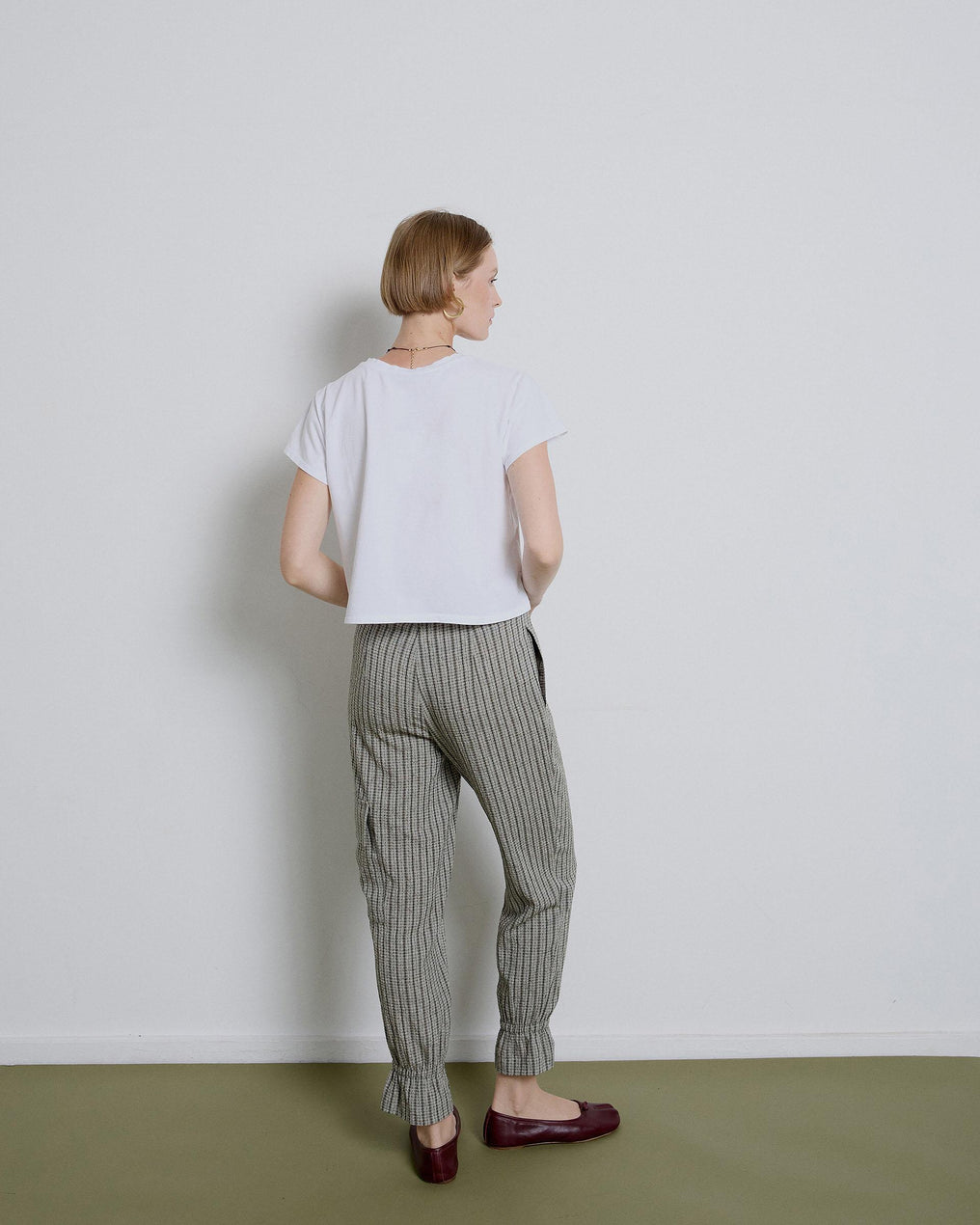 Green Cargo Baggy Pants