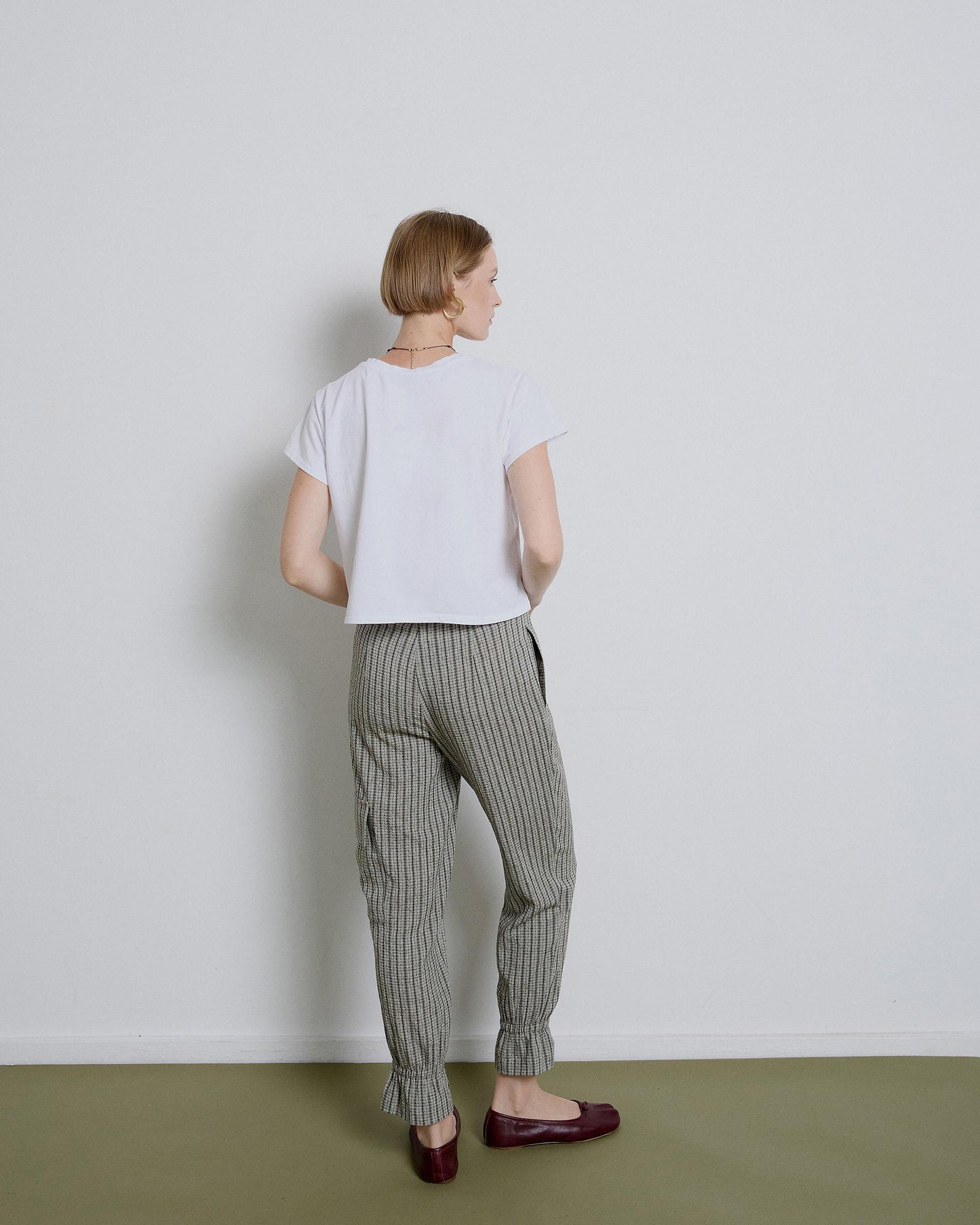 Green Cargo Baggy Pants