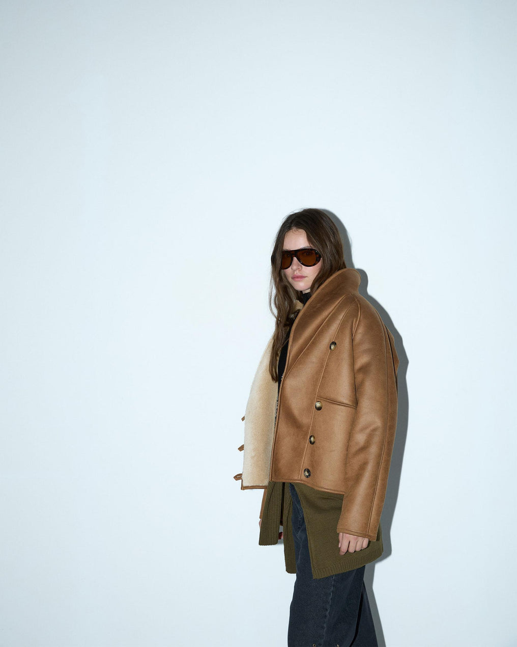 Abrigo Borrego Camel