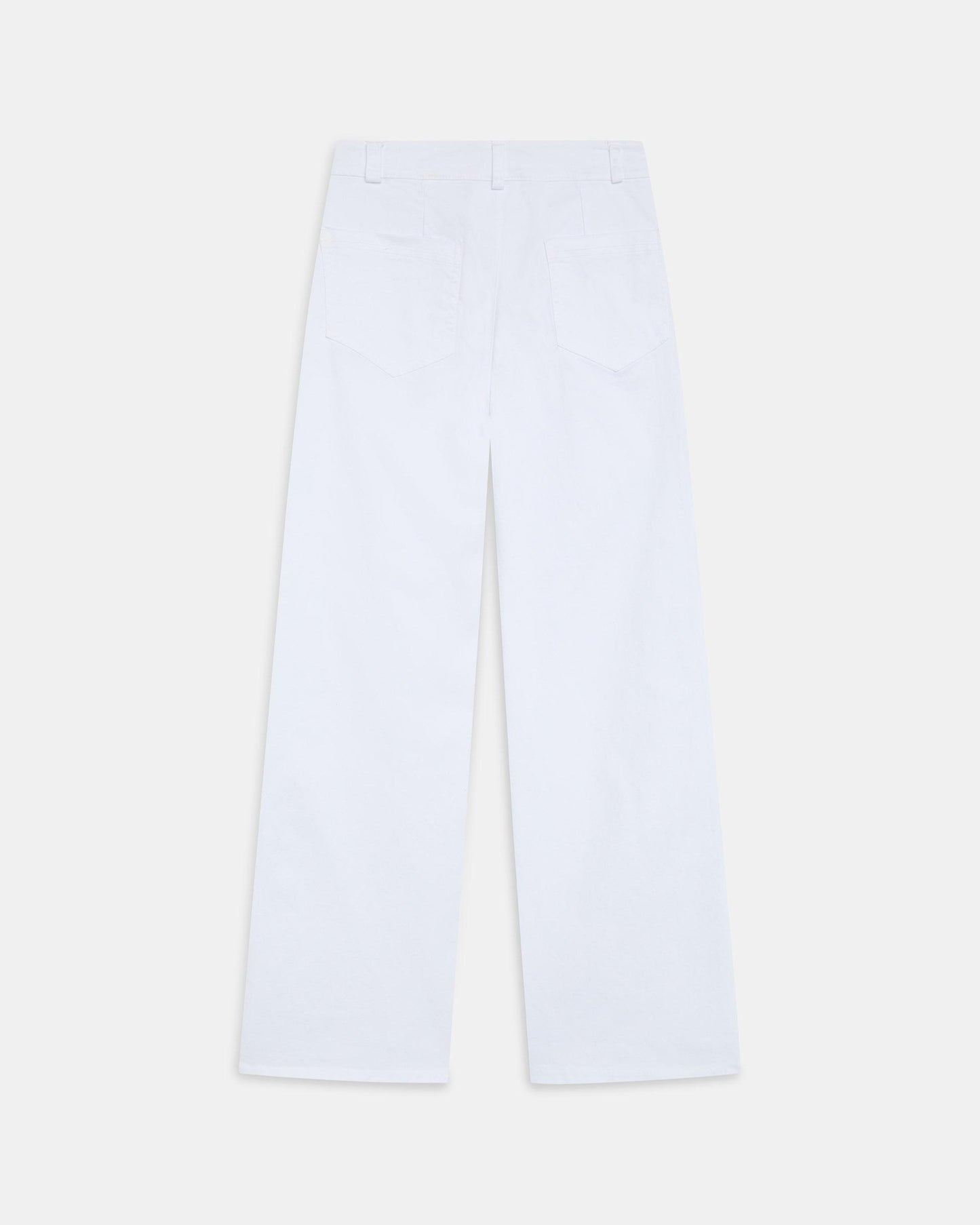 Jeans with white patch pockets