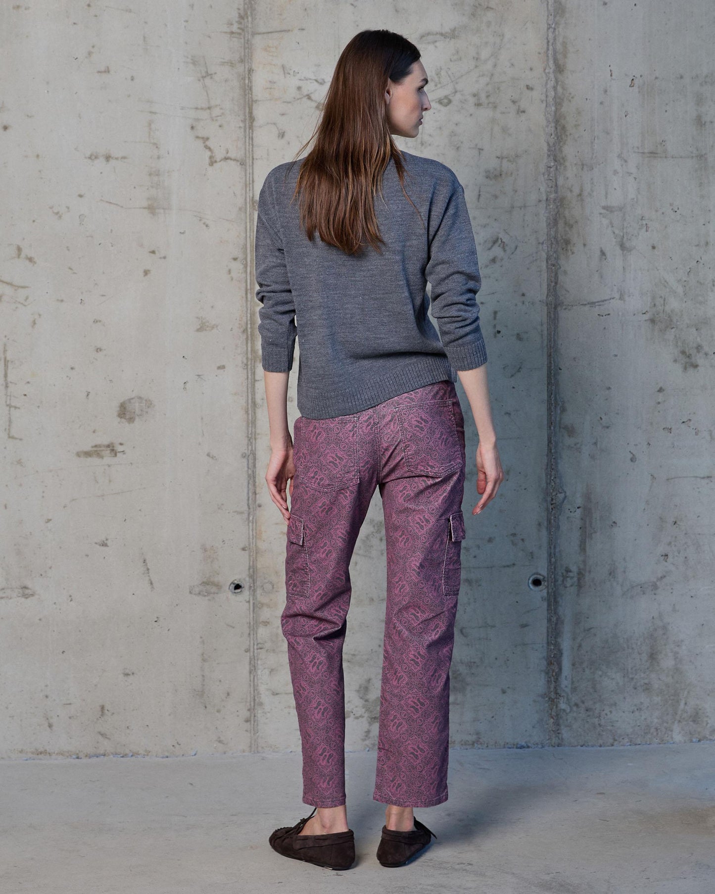 Gray Side Button Jacket