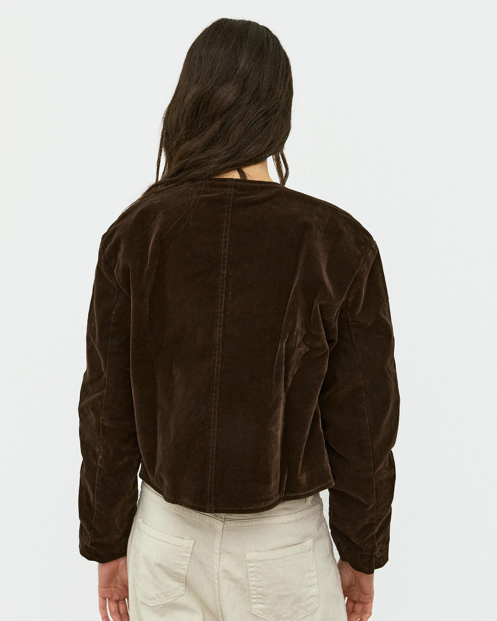 Veste Velvet Marron