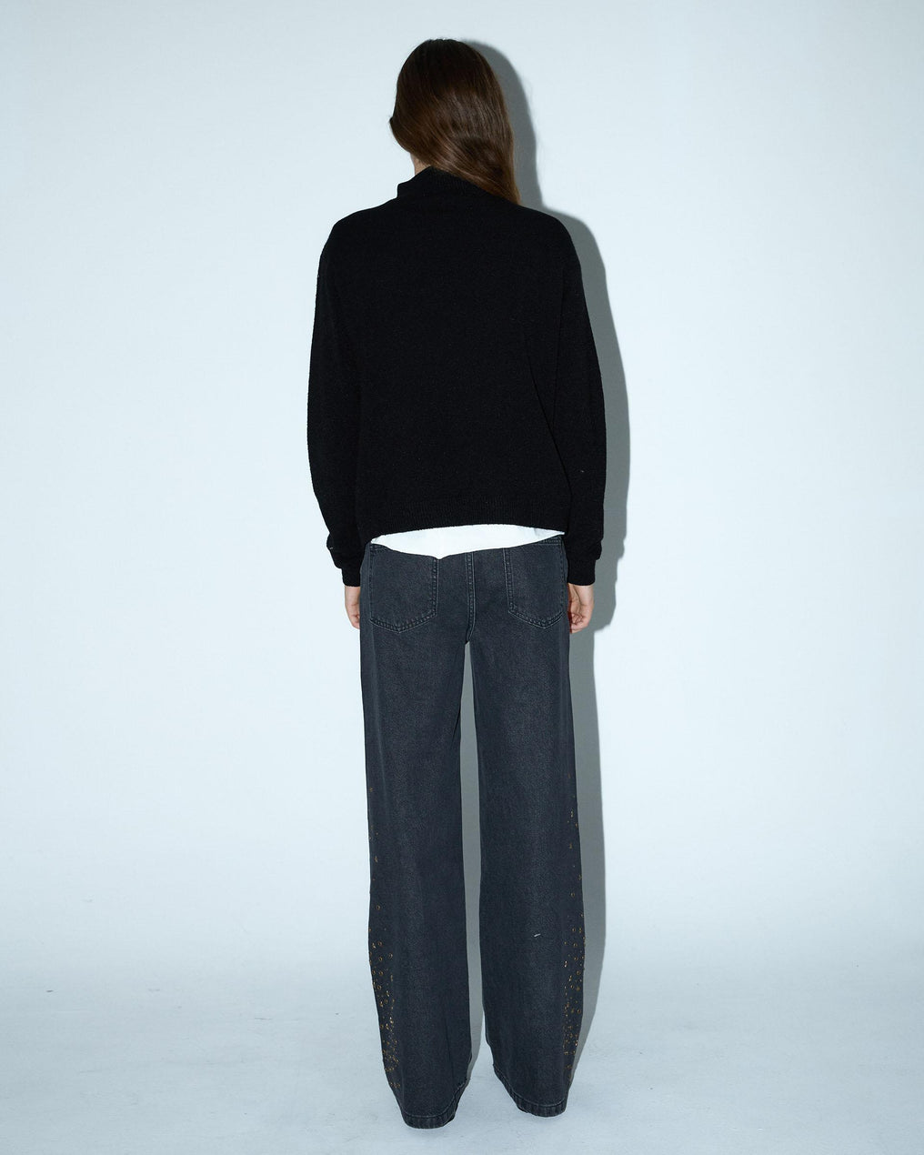 Black Turtleneck Sweater