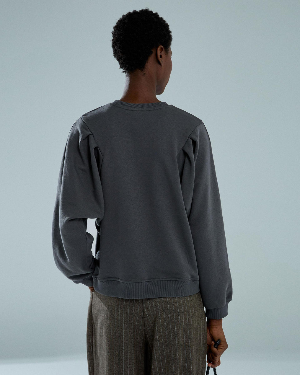 Sudadera Tachuelas Antracita