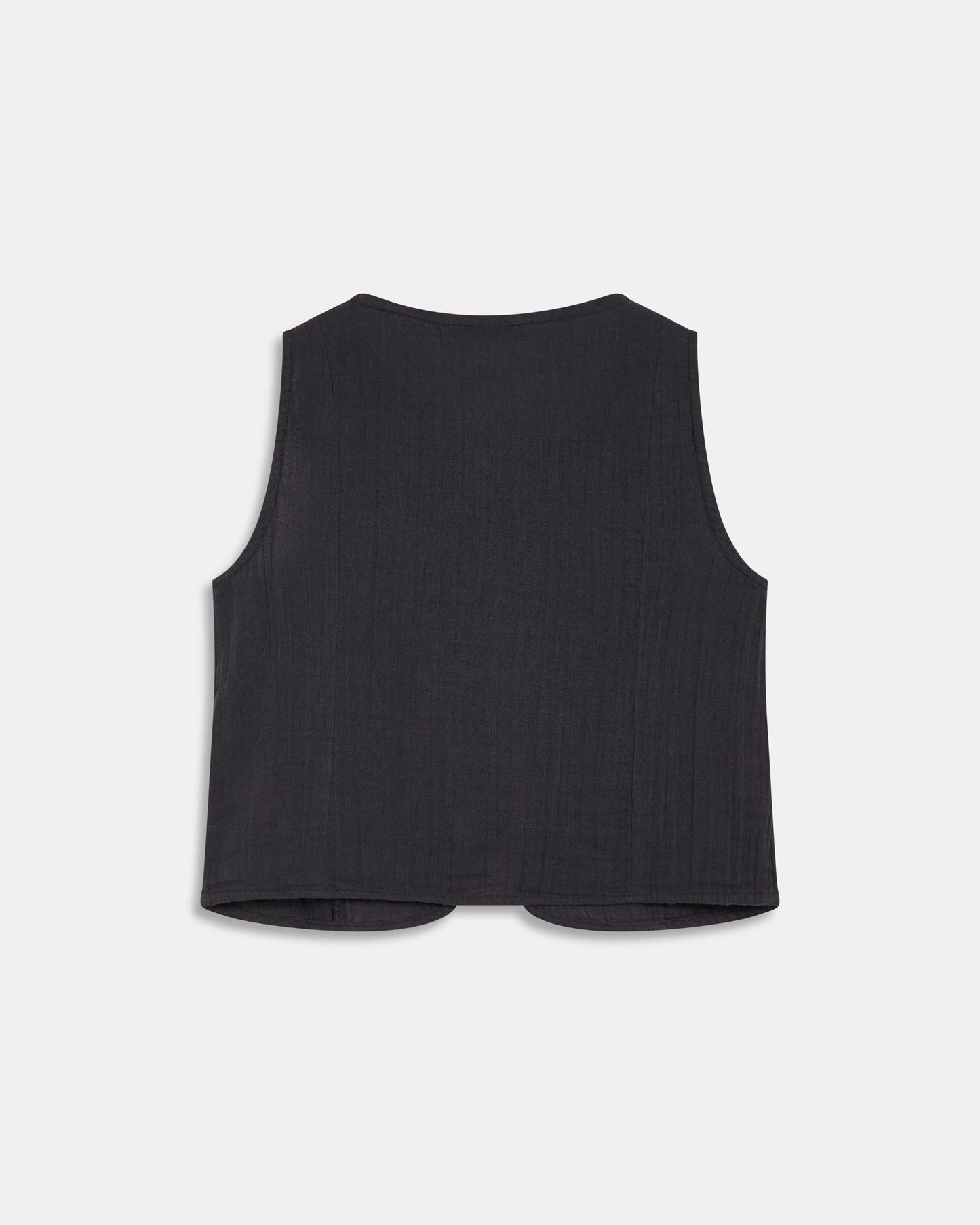 Anthracite Covered Button Top