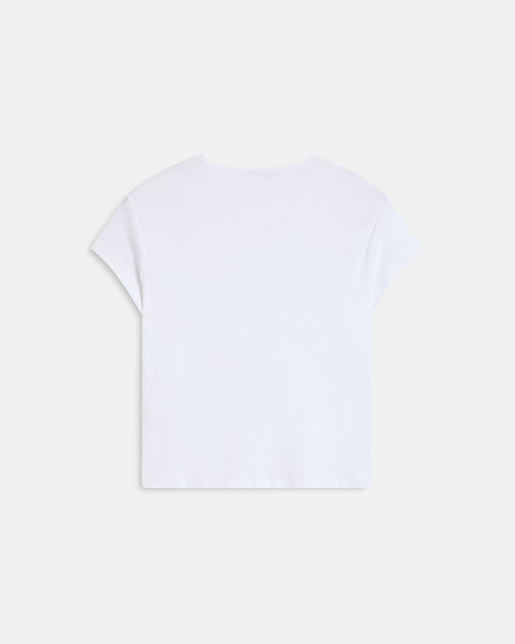 T-shirt Básica Manga Curta Branca