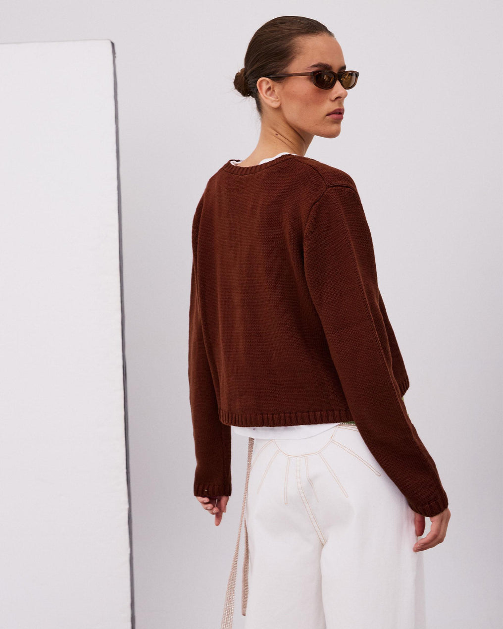 Chaqueta Volante Teja