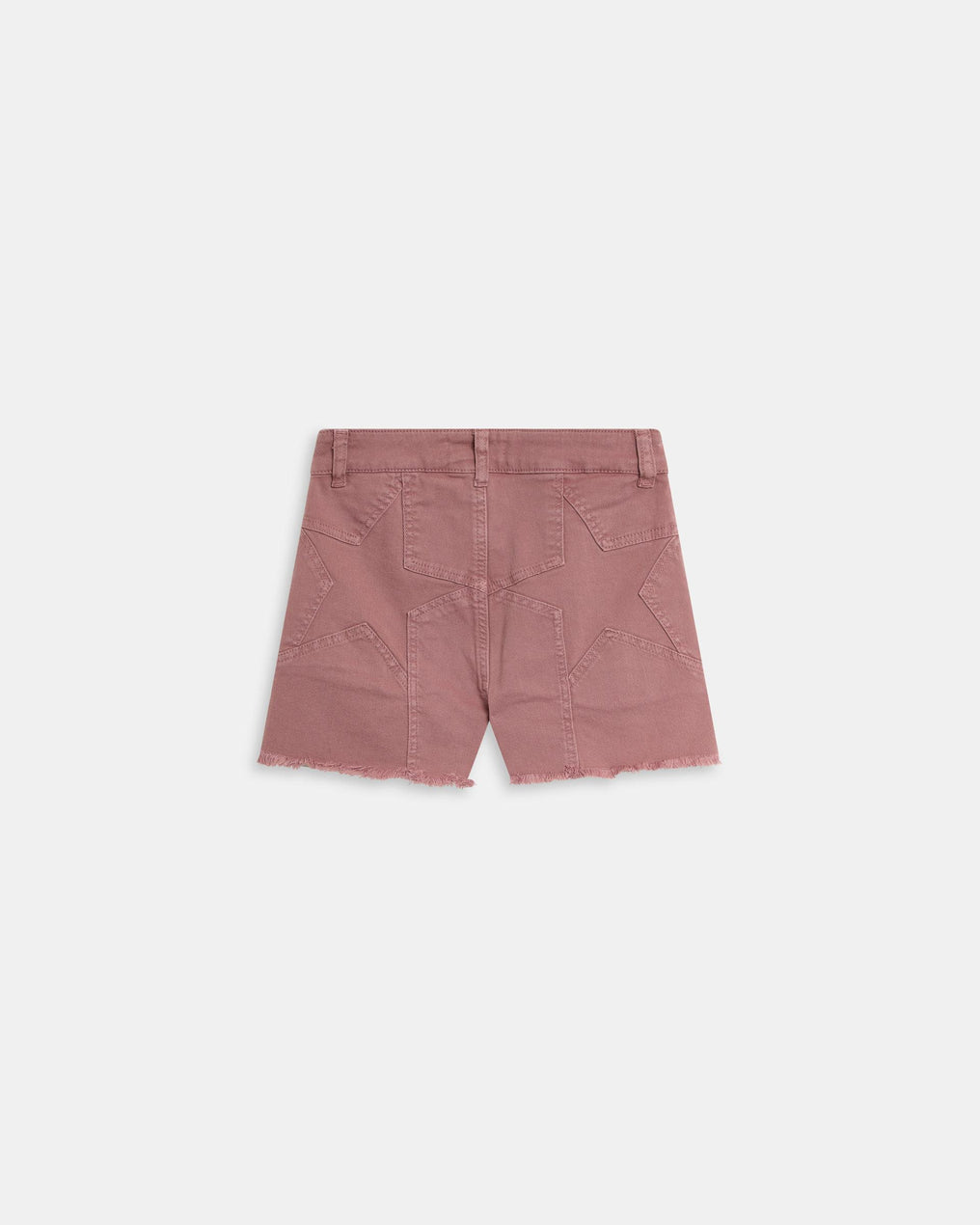 Shorts Estrellas Traseras Rosa Palo
