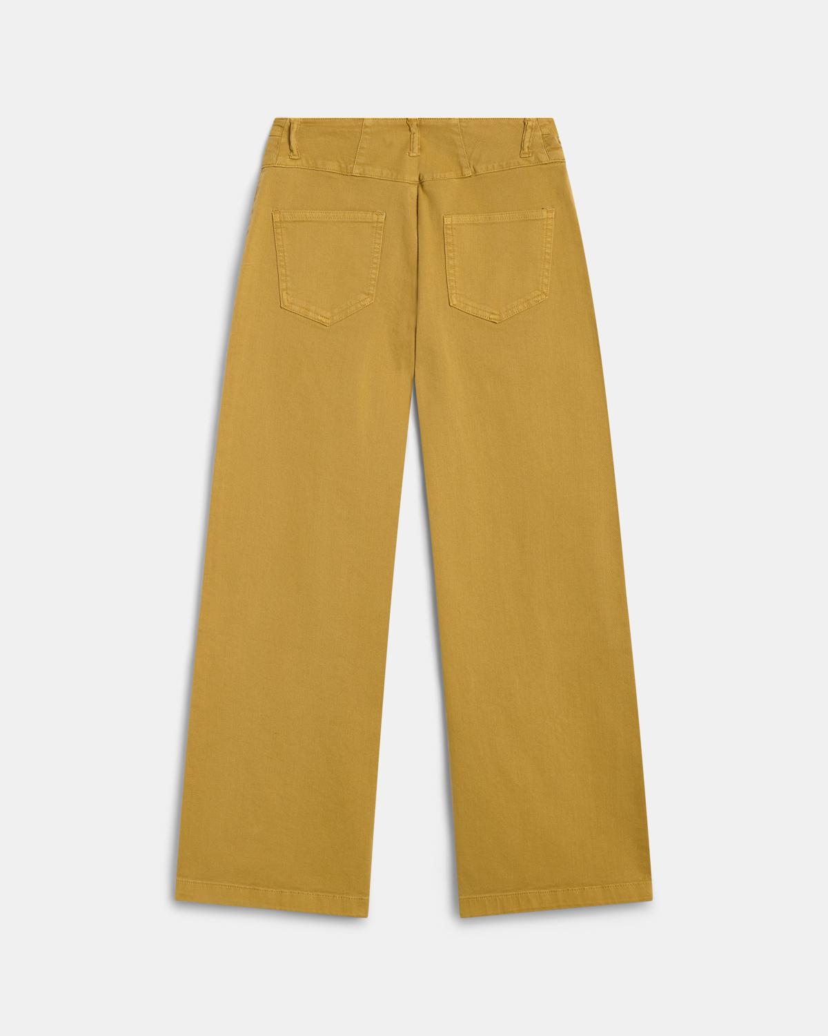 Mustard Yoke Point Jeans
