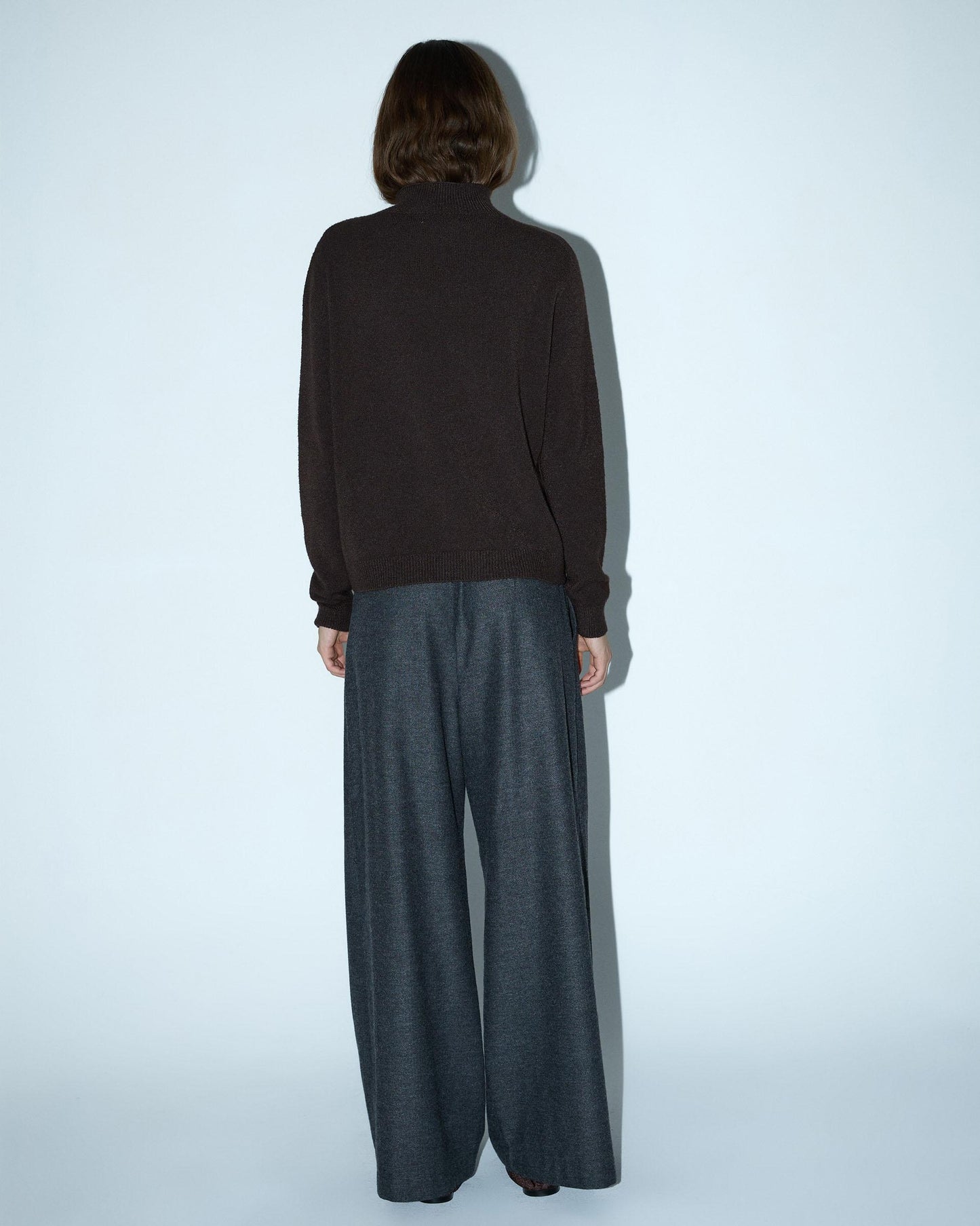 Pantalón Triple Pinza Espiga Antracita