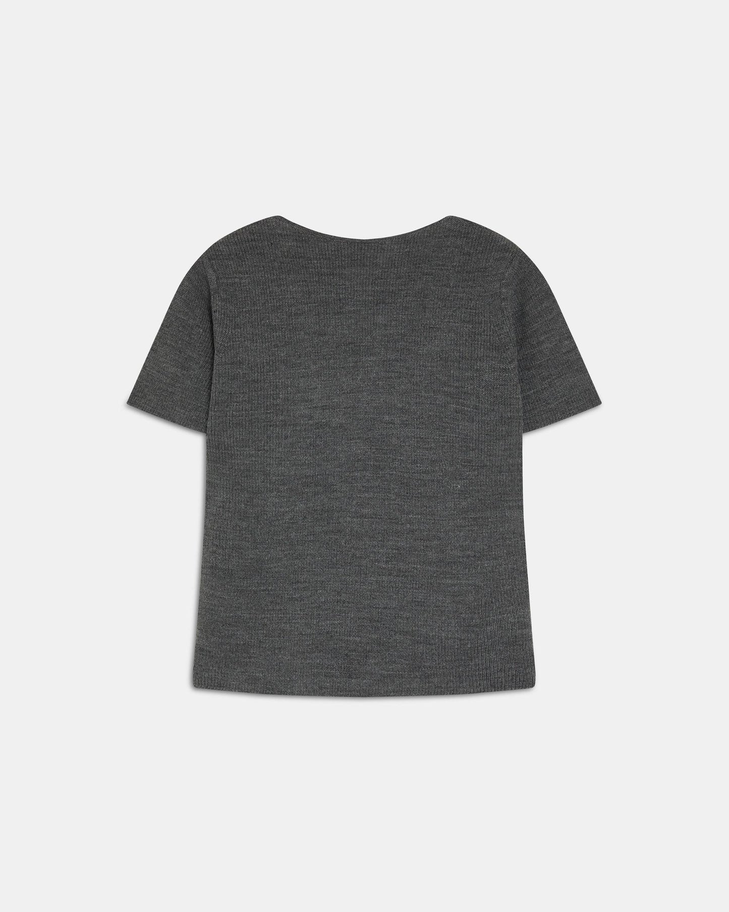 Top de Malha Japo Antracite