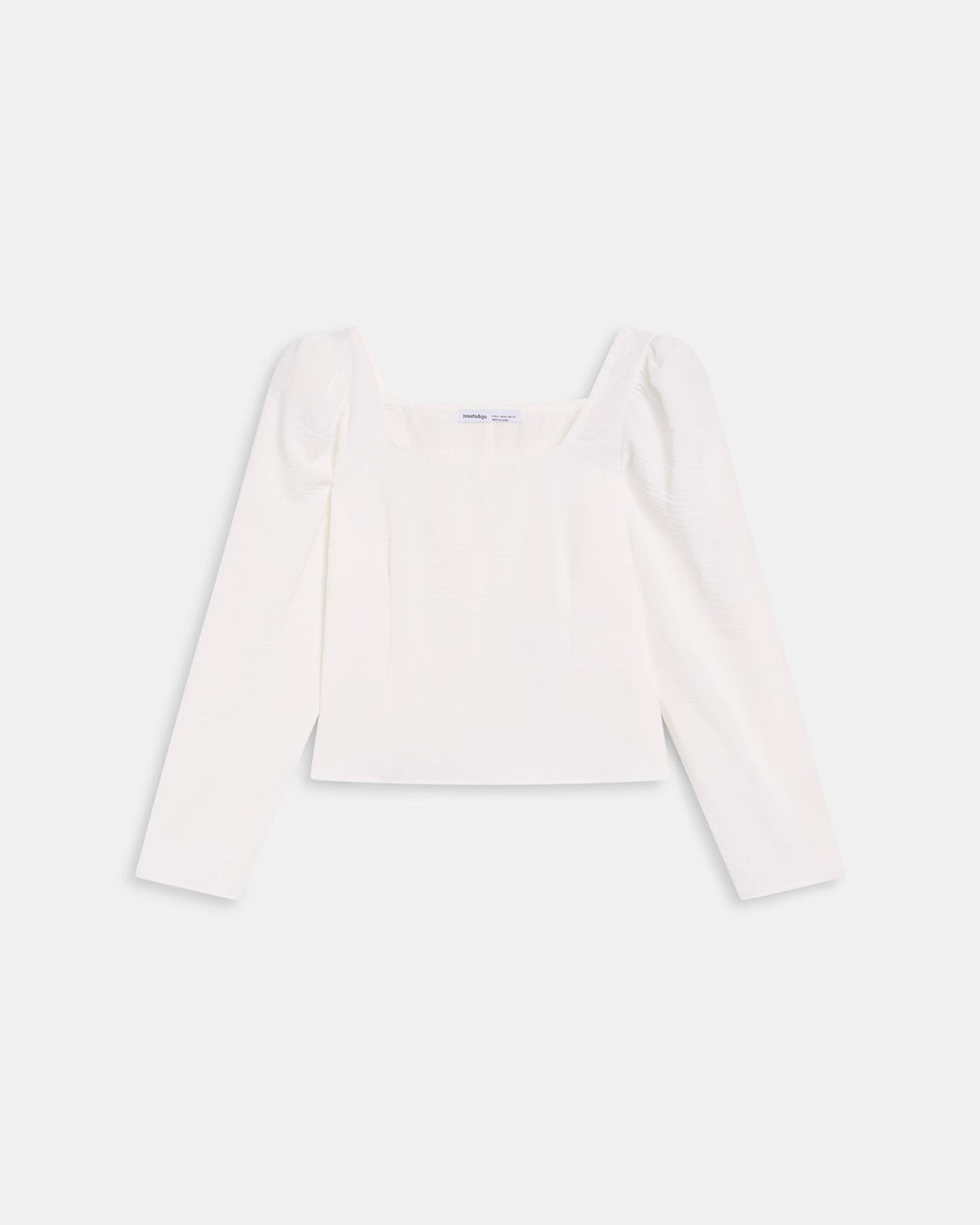 Blusa Decote Quadrado Branca