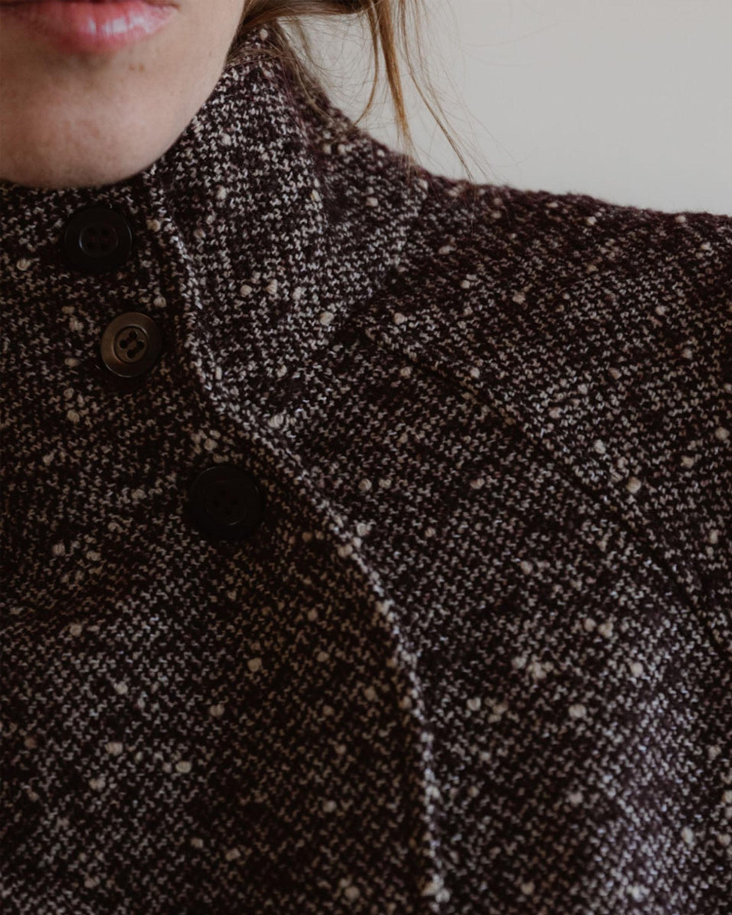 Bomber Cuello Subido Granate