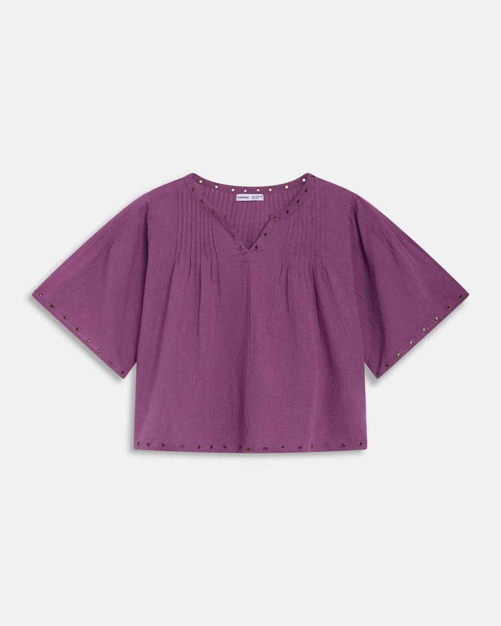 Blusa Arandelas Morado