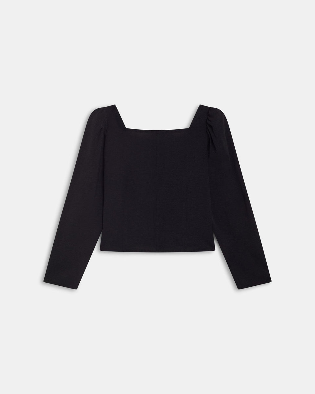 Blusa Decote Quadrado Preta