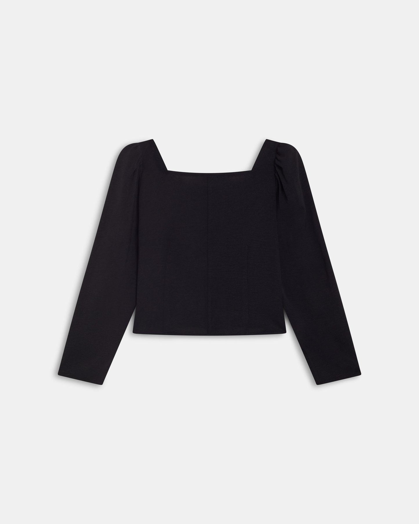 Blusa Decote Quadrado Preta