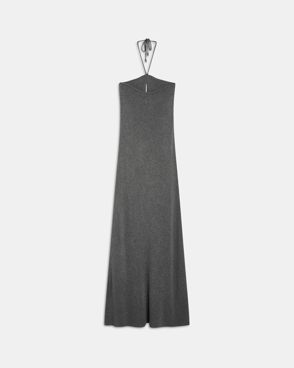 Robe Halter Maille Gris