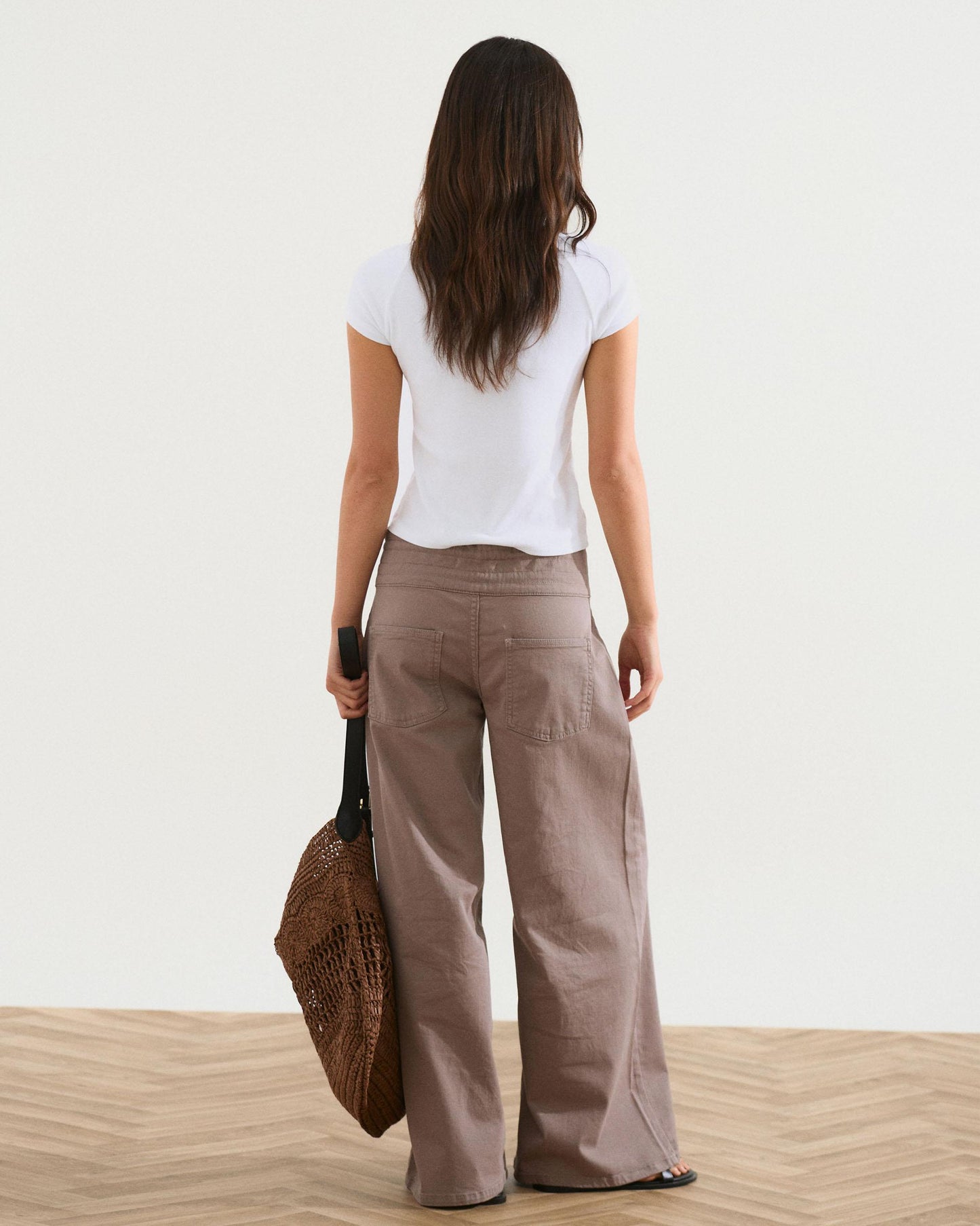 Jeans Triple Cinturilla Lazada Taupe