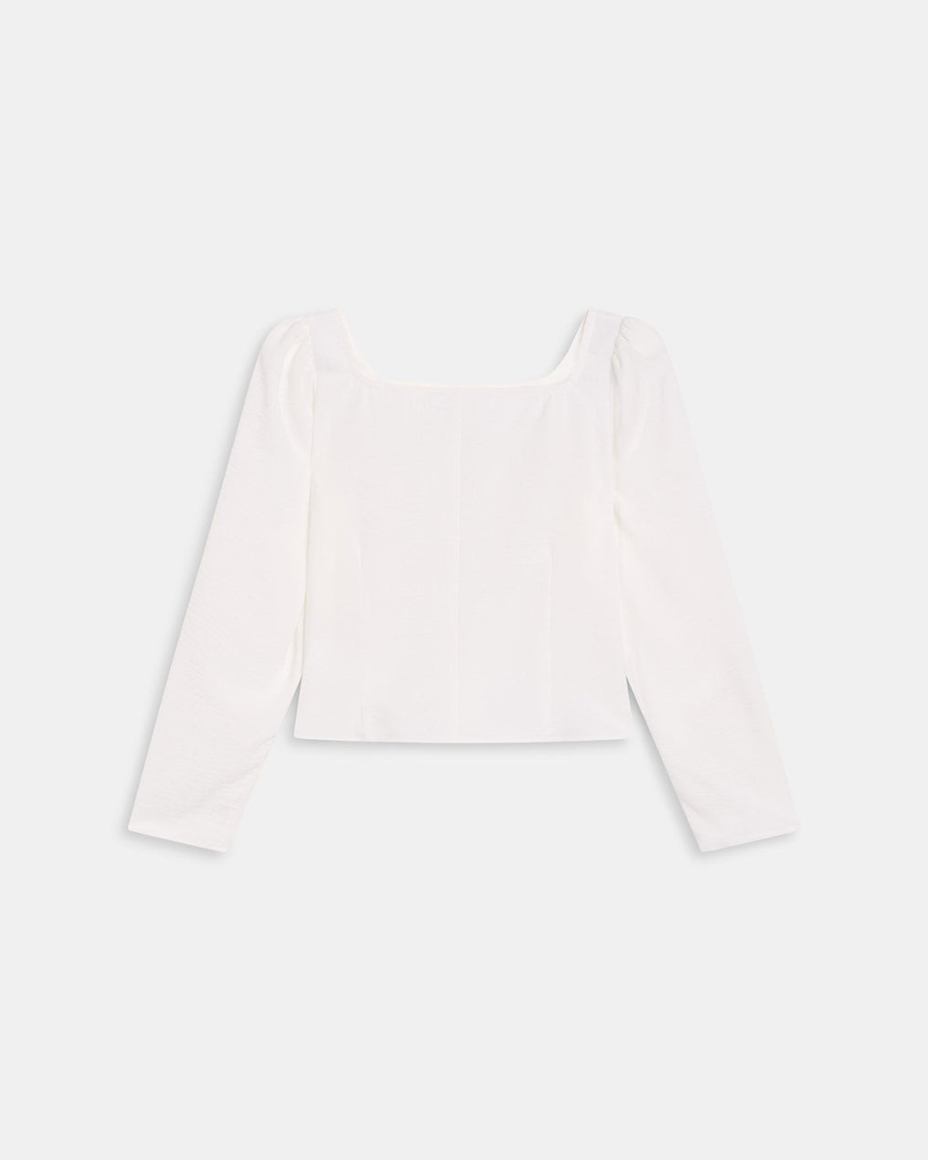 Blusa Decote Quadrado Branca