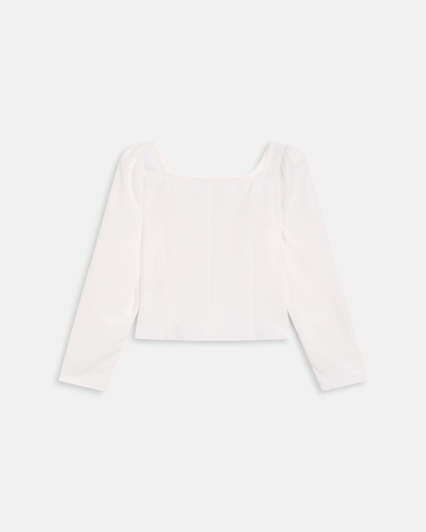 Blusa Decote Quadrado Branca