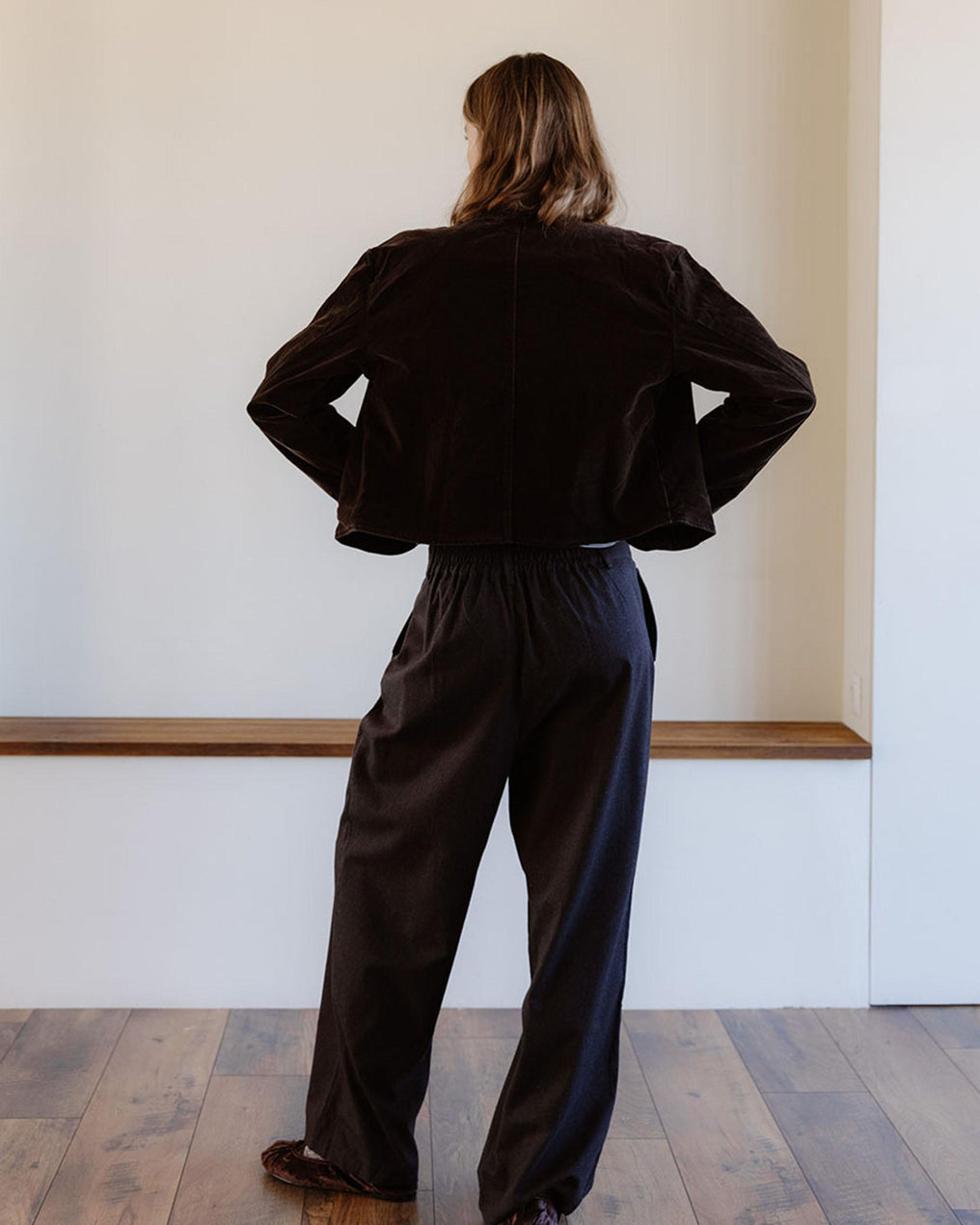 Chaqueta Velvet Marrón