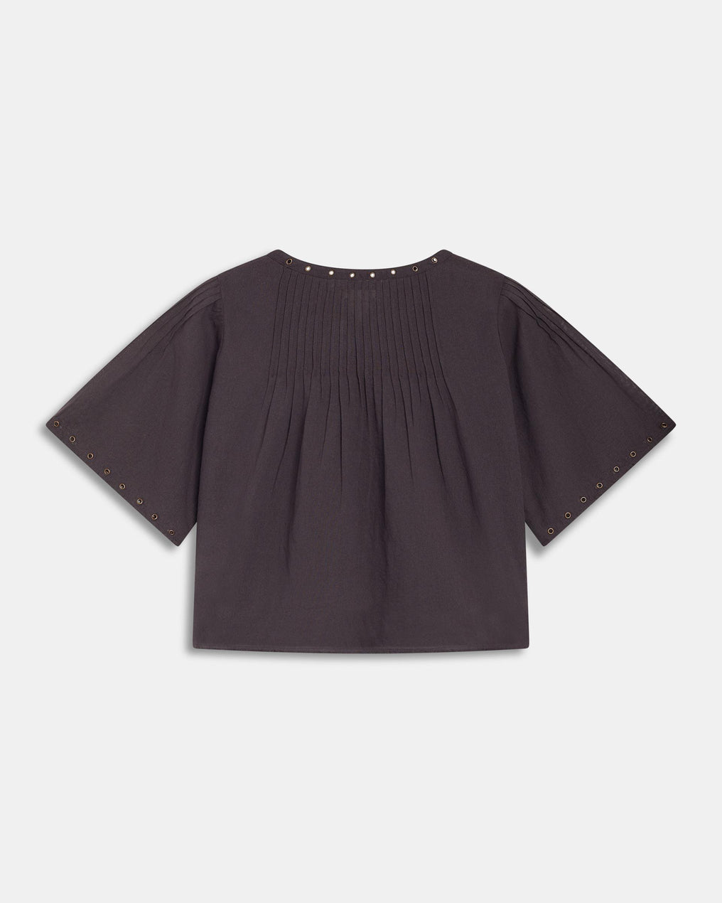 Blusa Arandelas Antracita