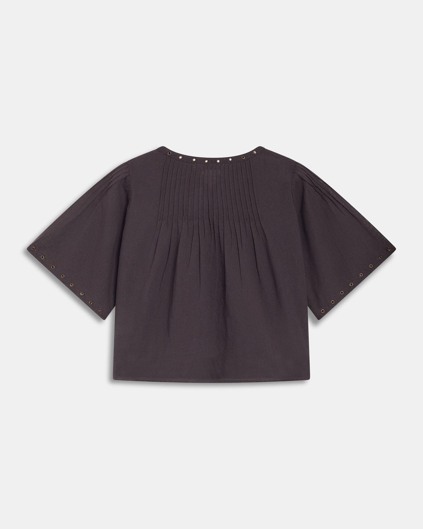 Blusa Arandelas Antracita