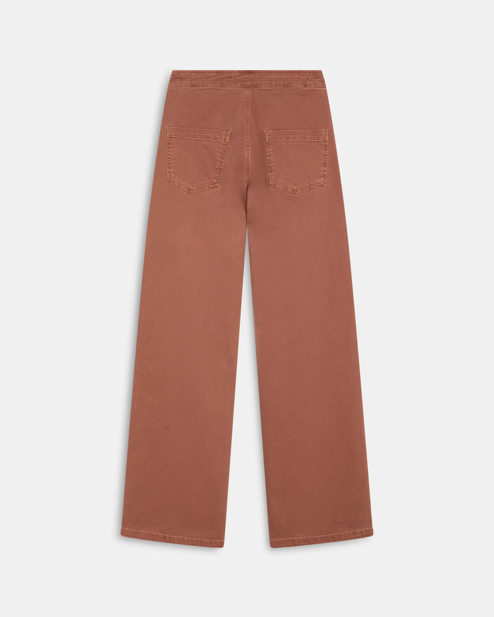 Jeans Cós Peça Botões Cobre
