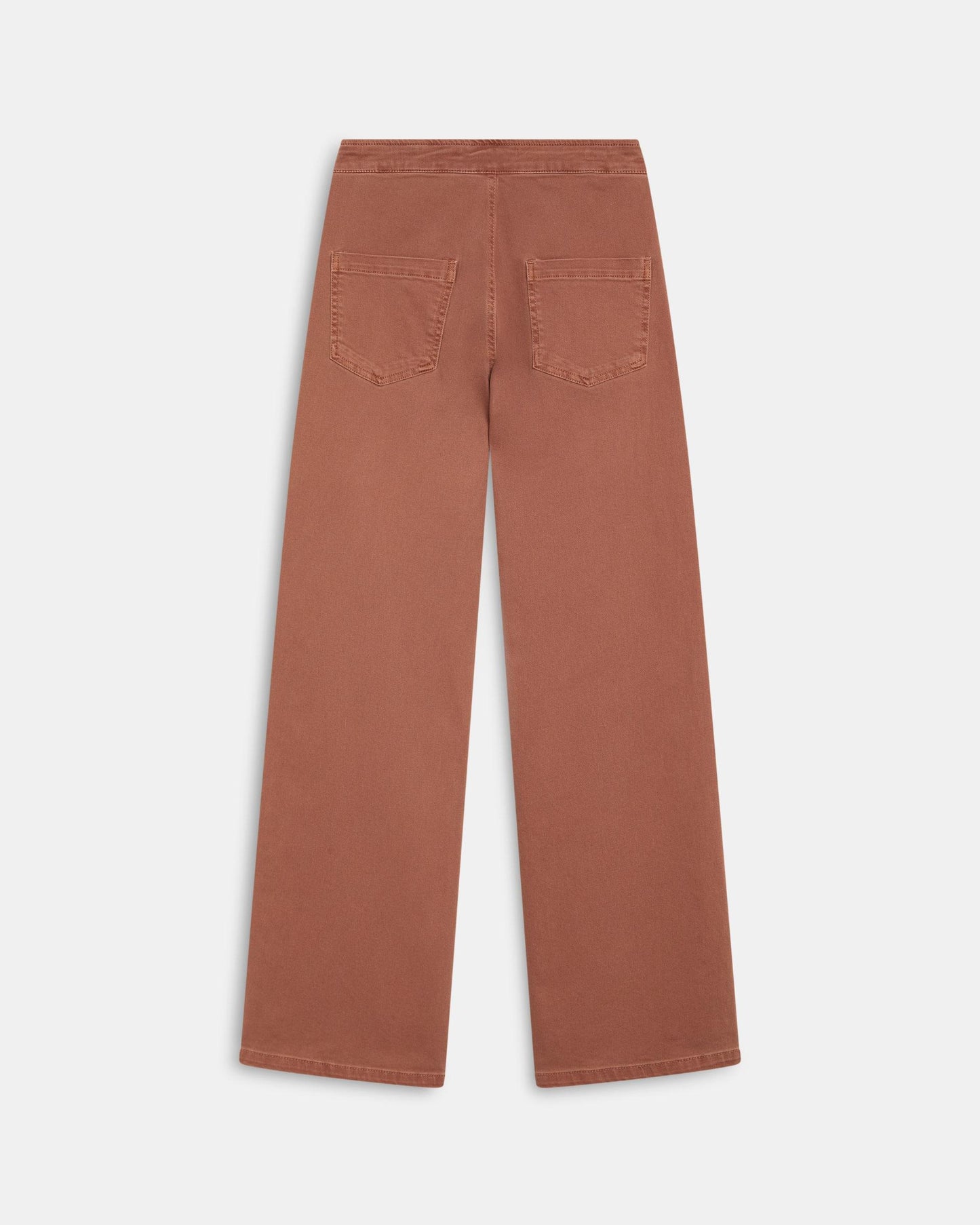 Jeans Cós Peça Botões Cobre