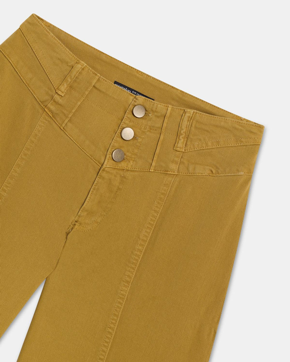 Mustard Yoke Point Jeans