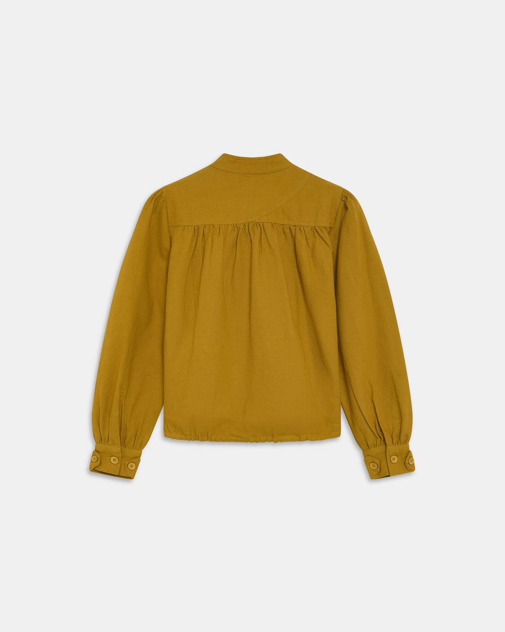 Bomber Canesú Canvas Mostaza