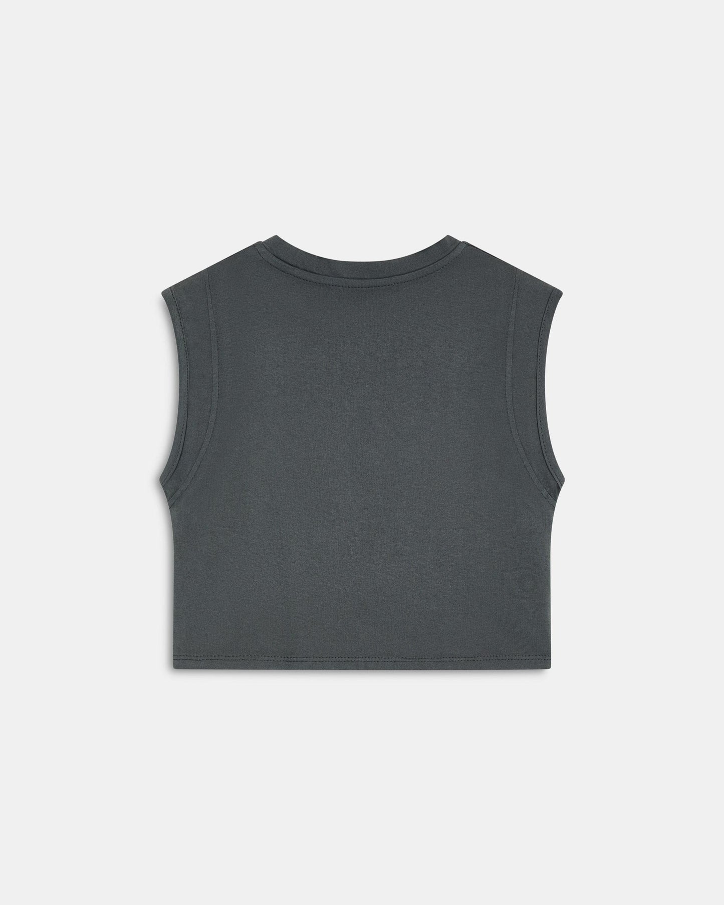 Camiseta Tachuelas Mangas Antracita