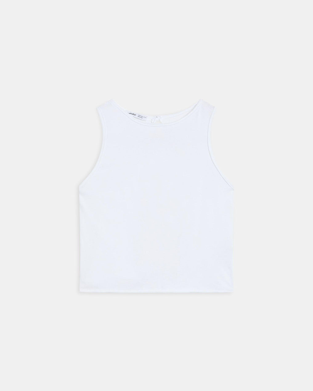 T-shirt Abertura Costas Branco