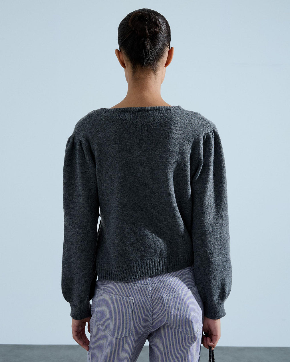 Chaqueta Cruzada Lazada Antracita
