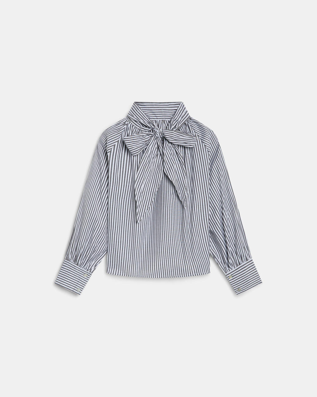 Blusa Lazada Delantero Rayas Negro