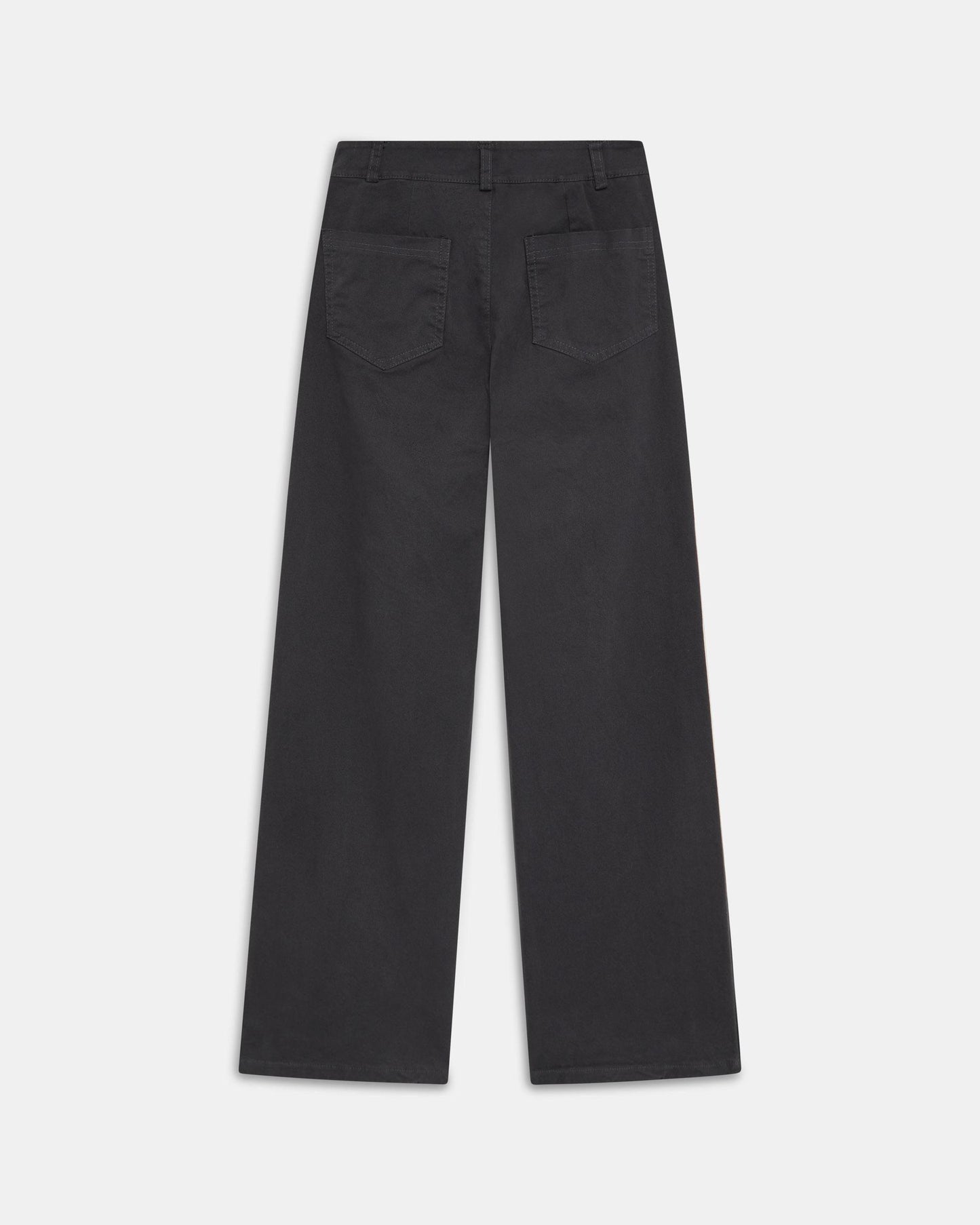 Jeans Bolsillos De Plastón Antracita