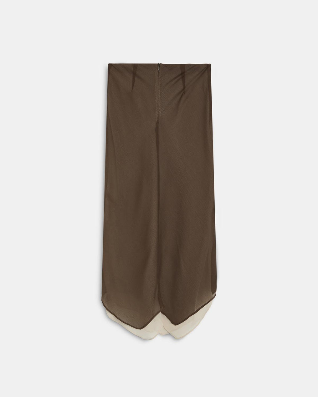 Saia de Gaze Contraste Verde Escuro