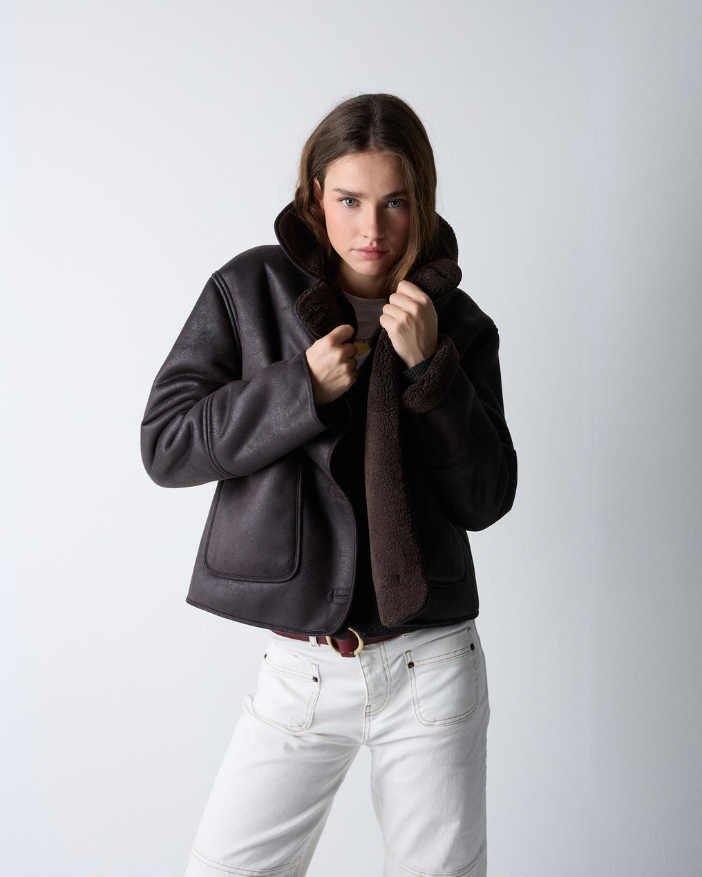 Brown Double-Sided Coat