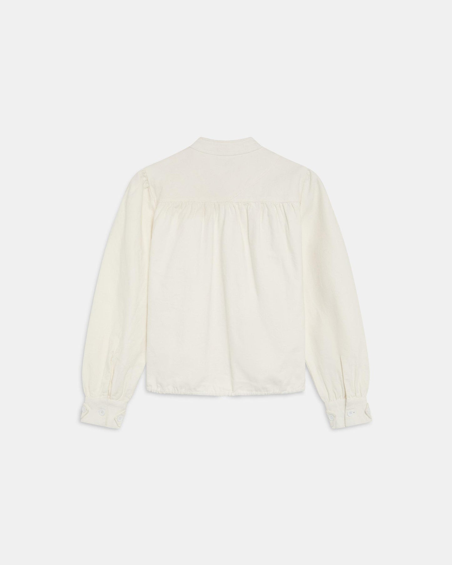 Bomber Canesú Canvas Blanco