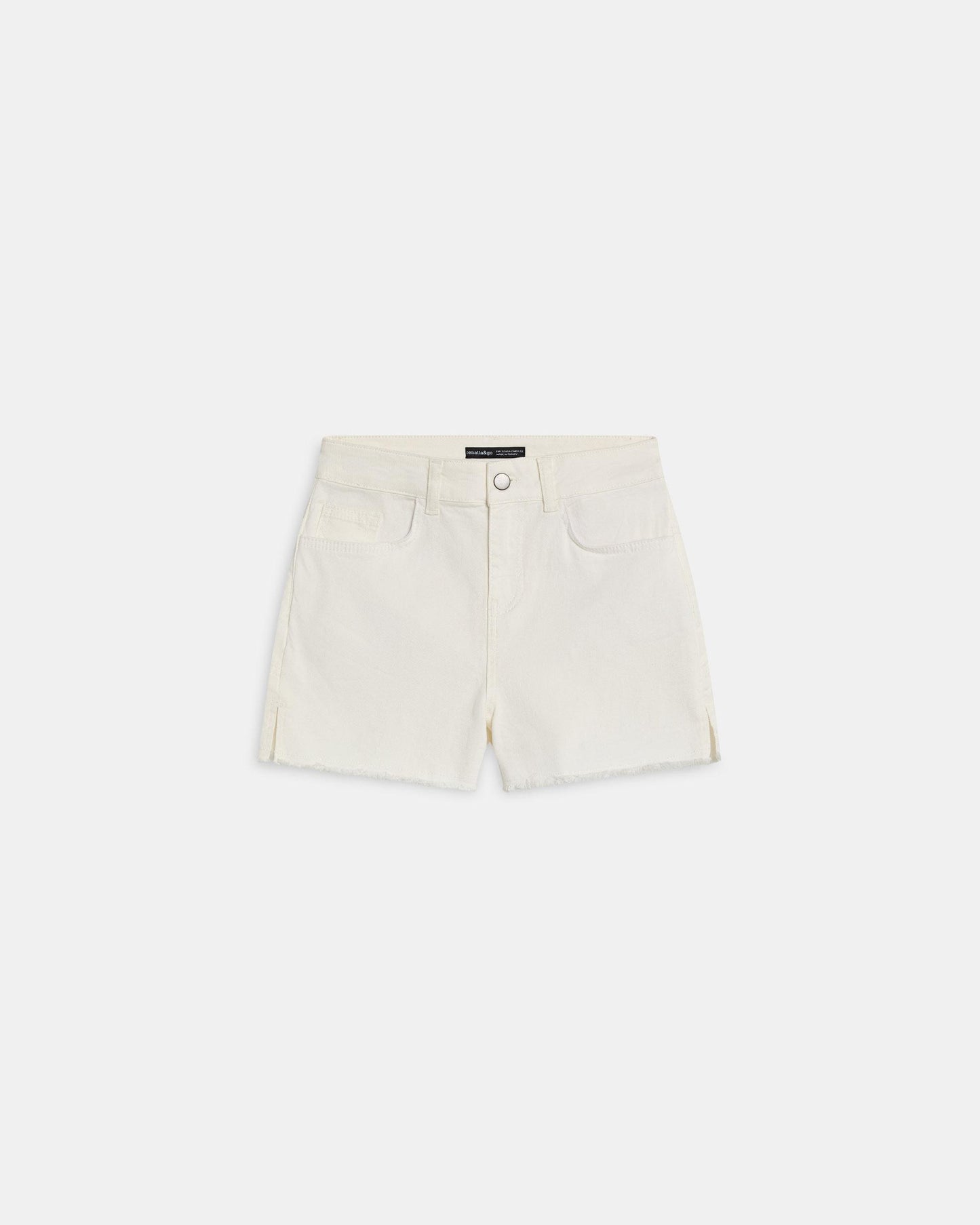 Shorts Étoiles Arrière Blanc
