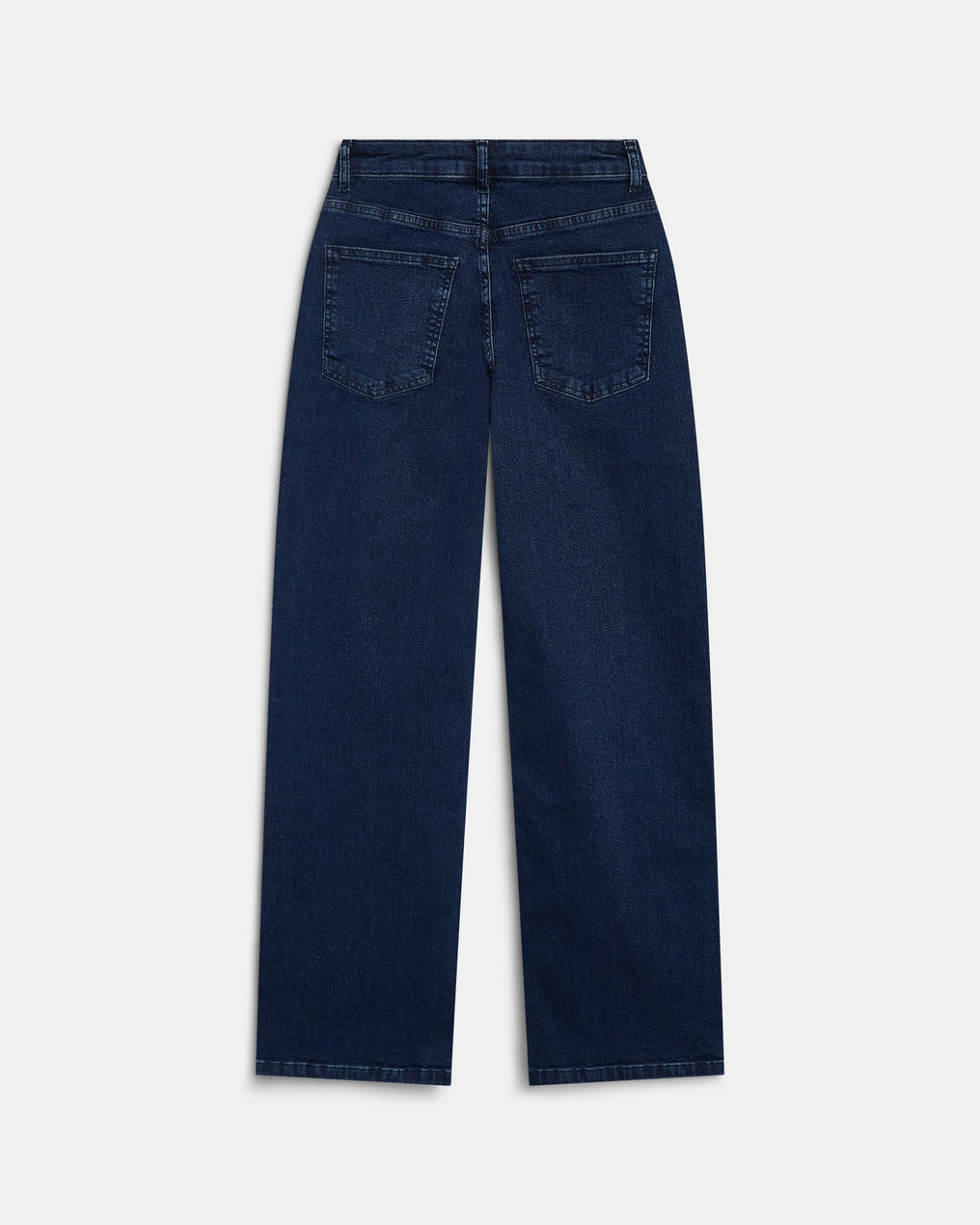 Jeans Doble Trabilla Azul Oscuro