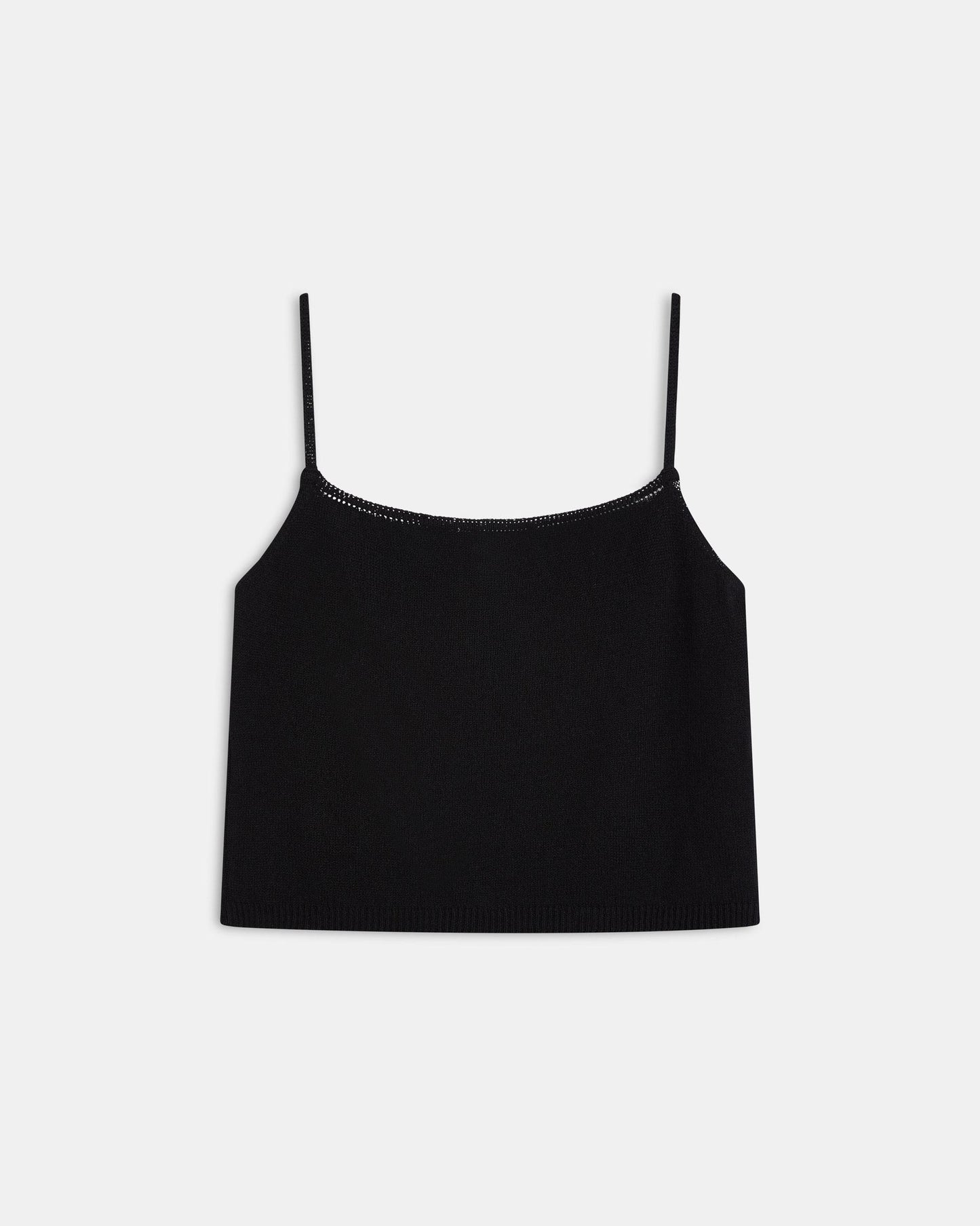 Top Black Button Stitch