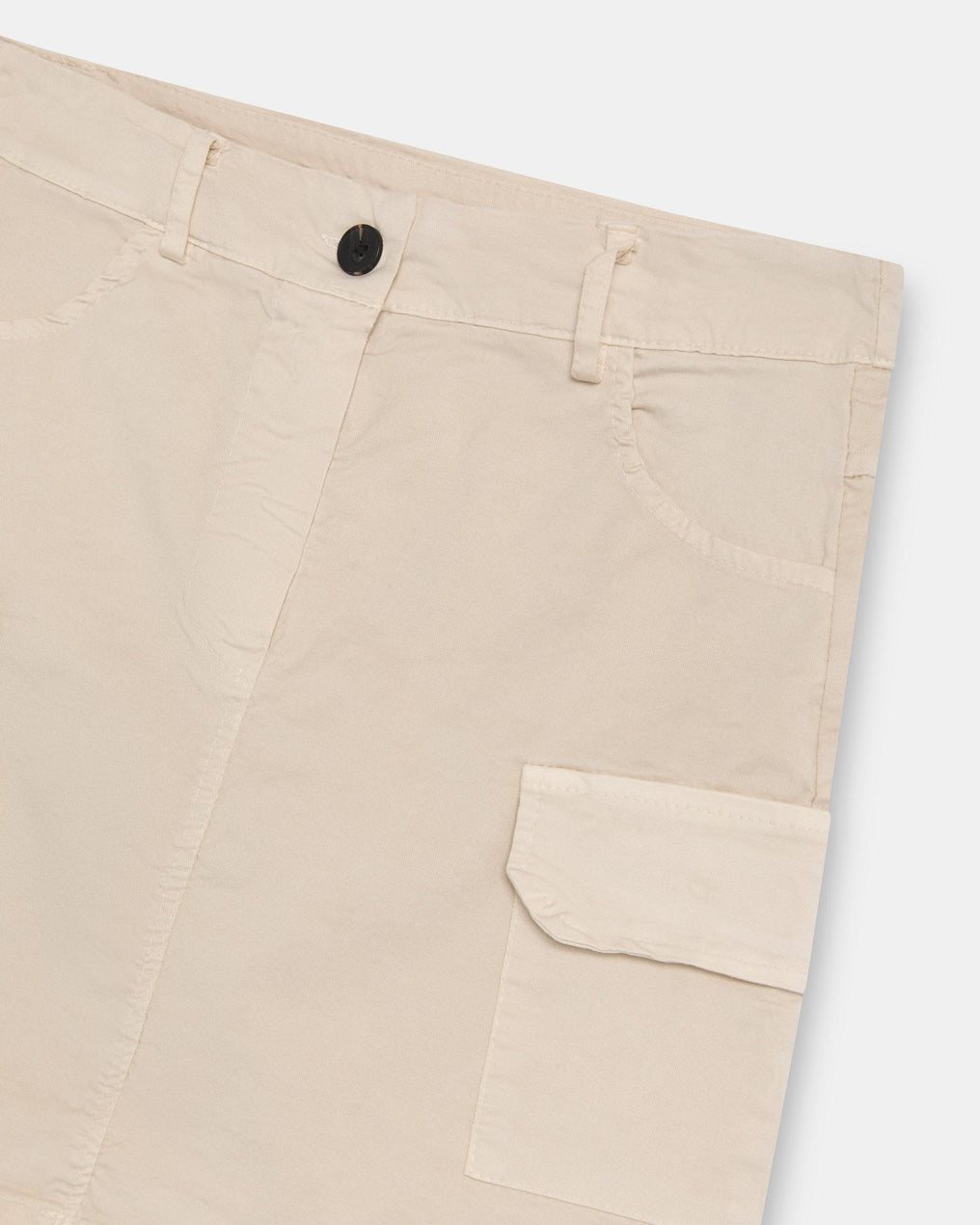 Raw Cargo Pocket Miniskirt