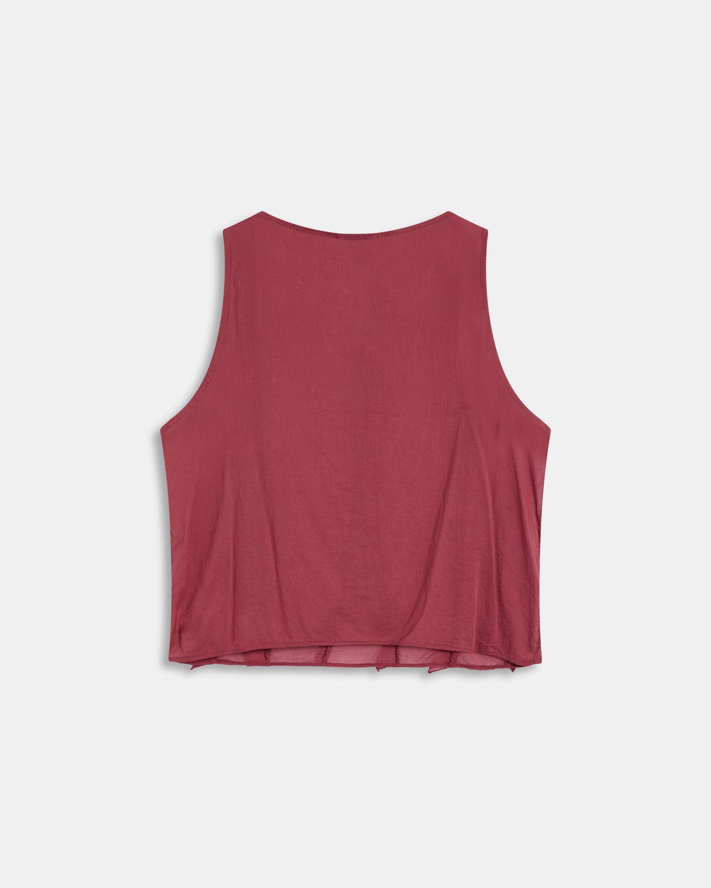 Blouse Volants Avant Tuile