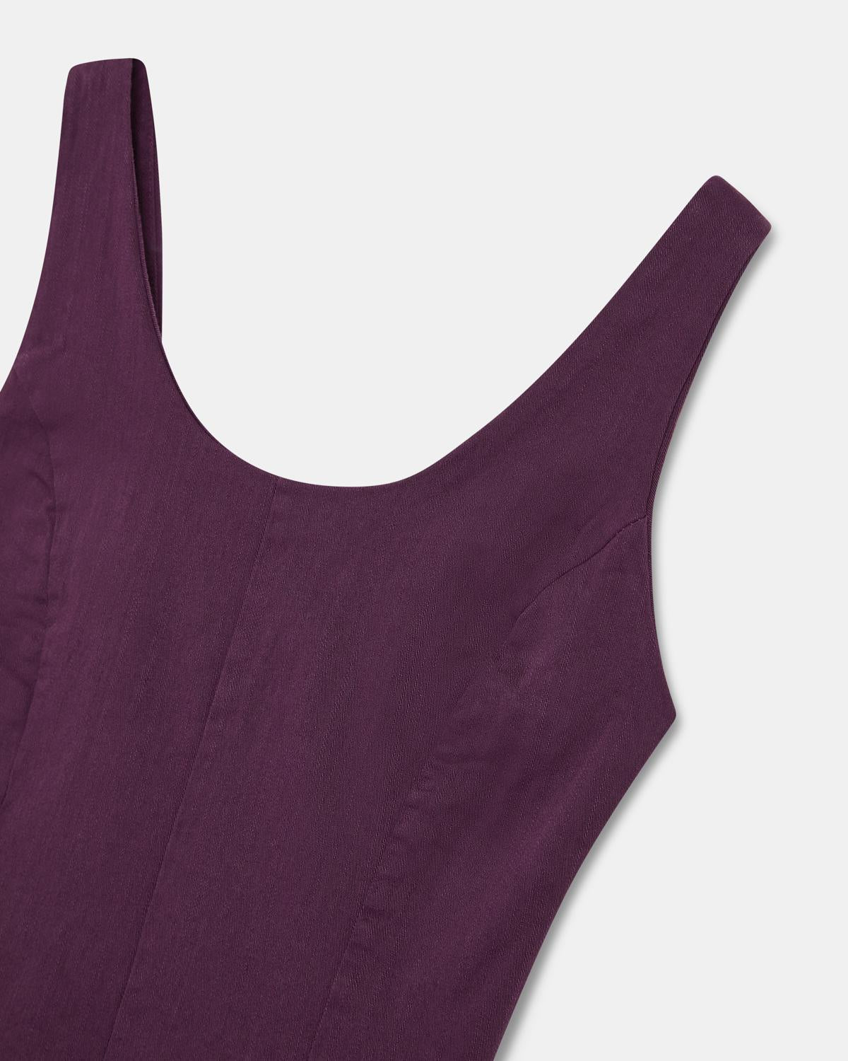 Top Corsetero Morado