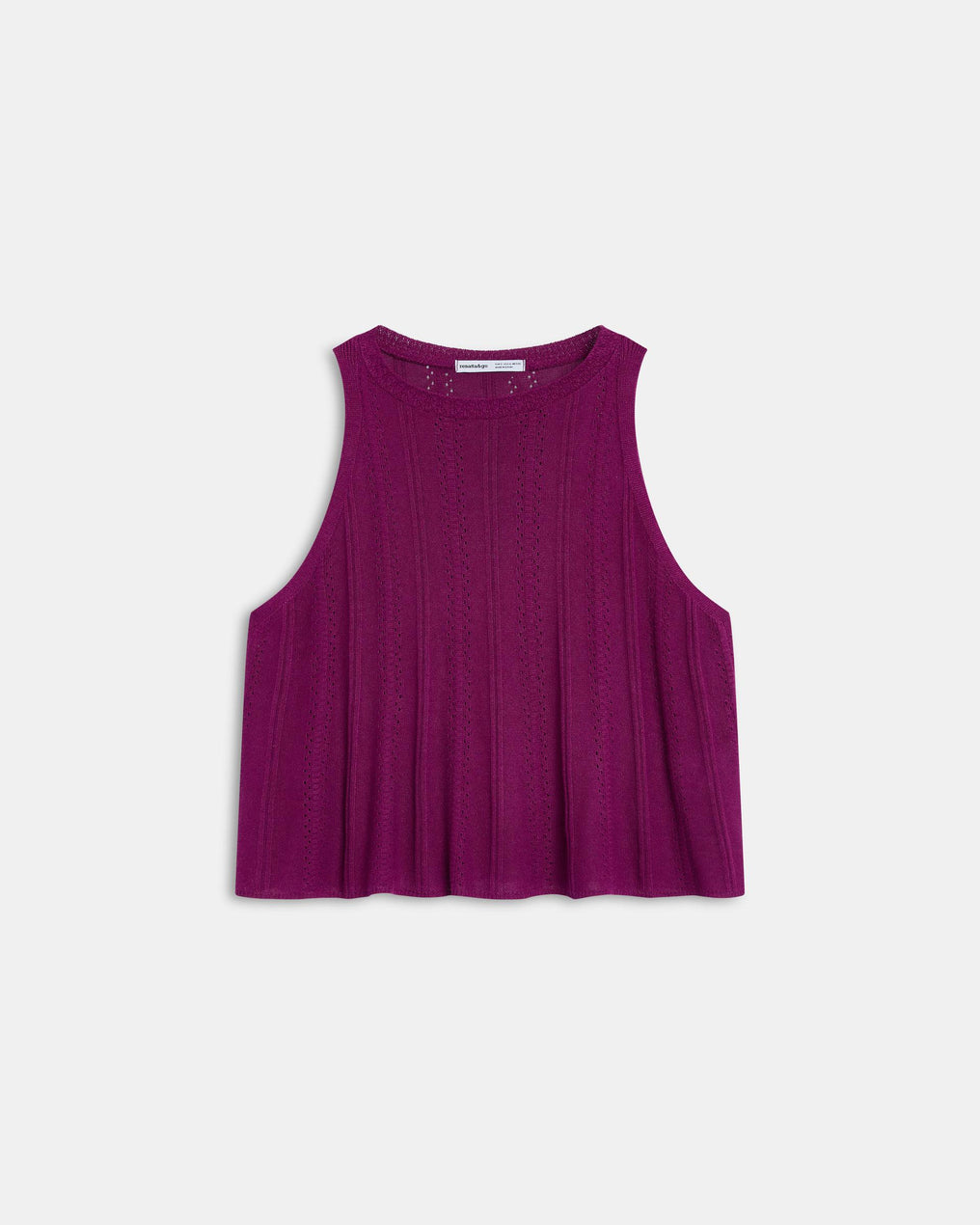 Purple Die-Cut Top
